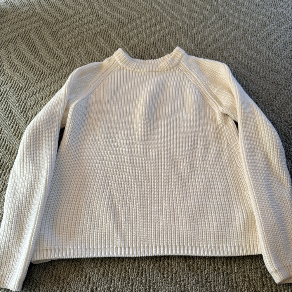 Quince Cotton Fisherman Sweater